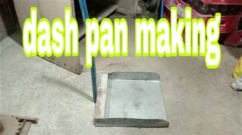 sheet metal dustpan plans|making a sheet metal dust pan.